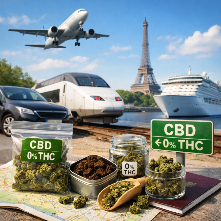 Voyager en France avec du CBD ce qu'il faut savoir