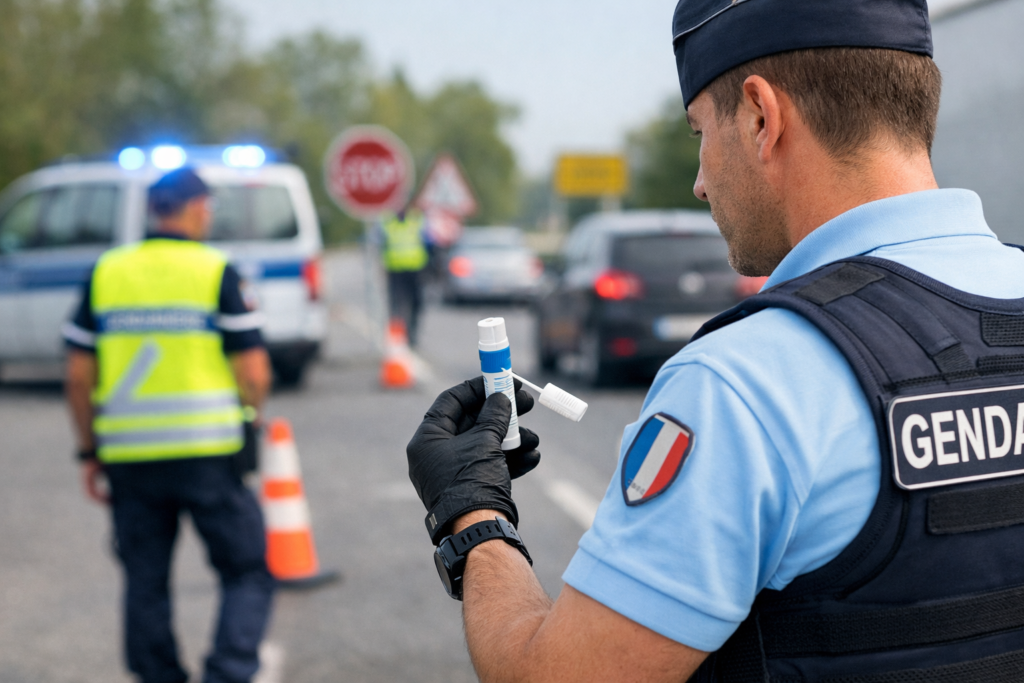 Contrôle routier et consommation de CBD