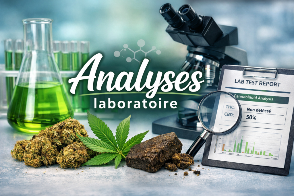 certificat analyse cbd sans thc détectable laboratoire